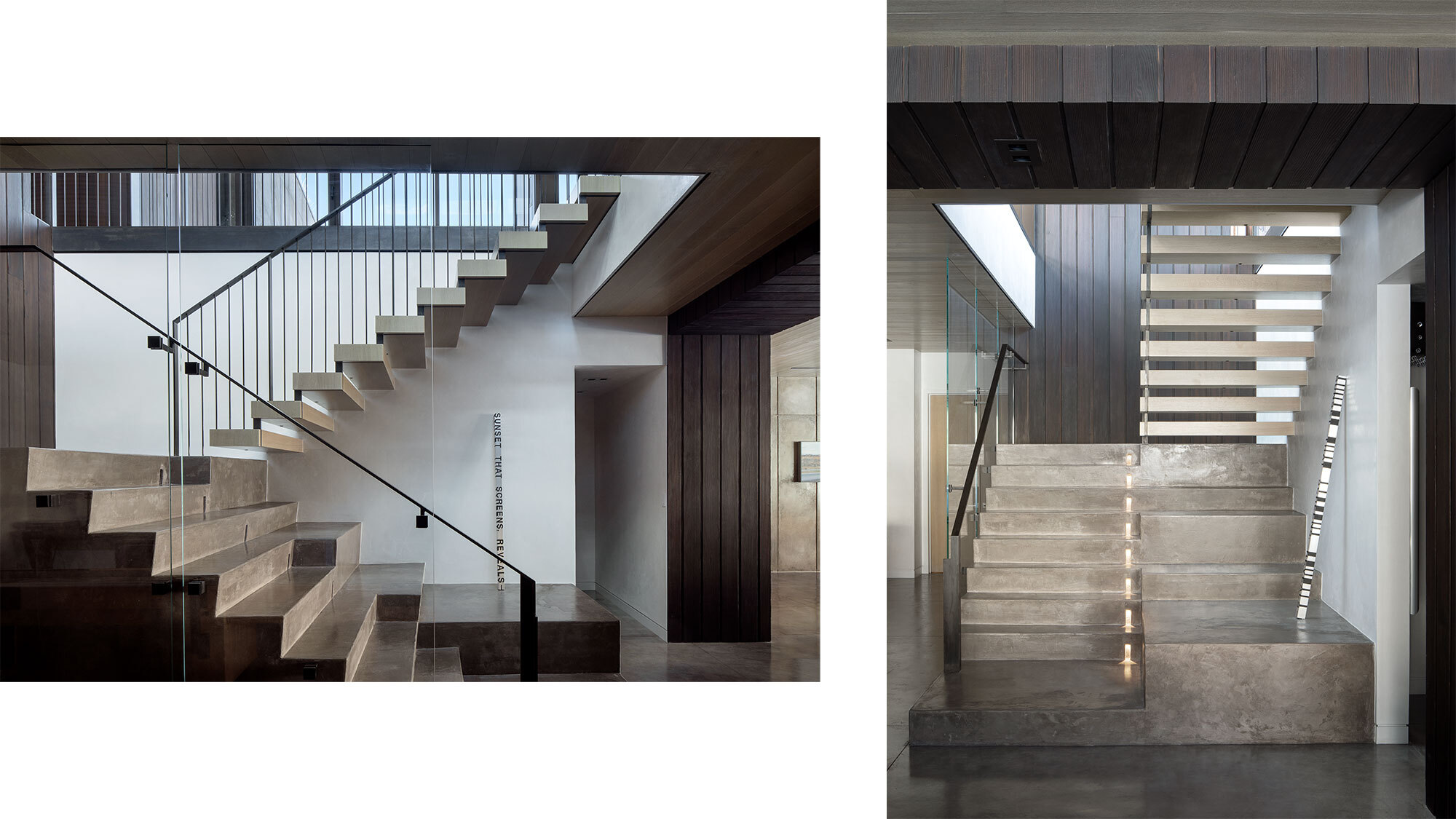 CCY Architects Meadow House Staircase