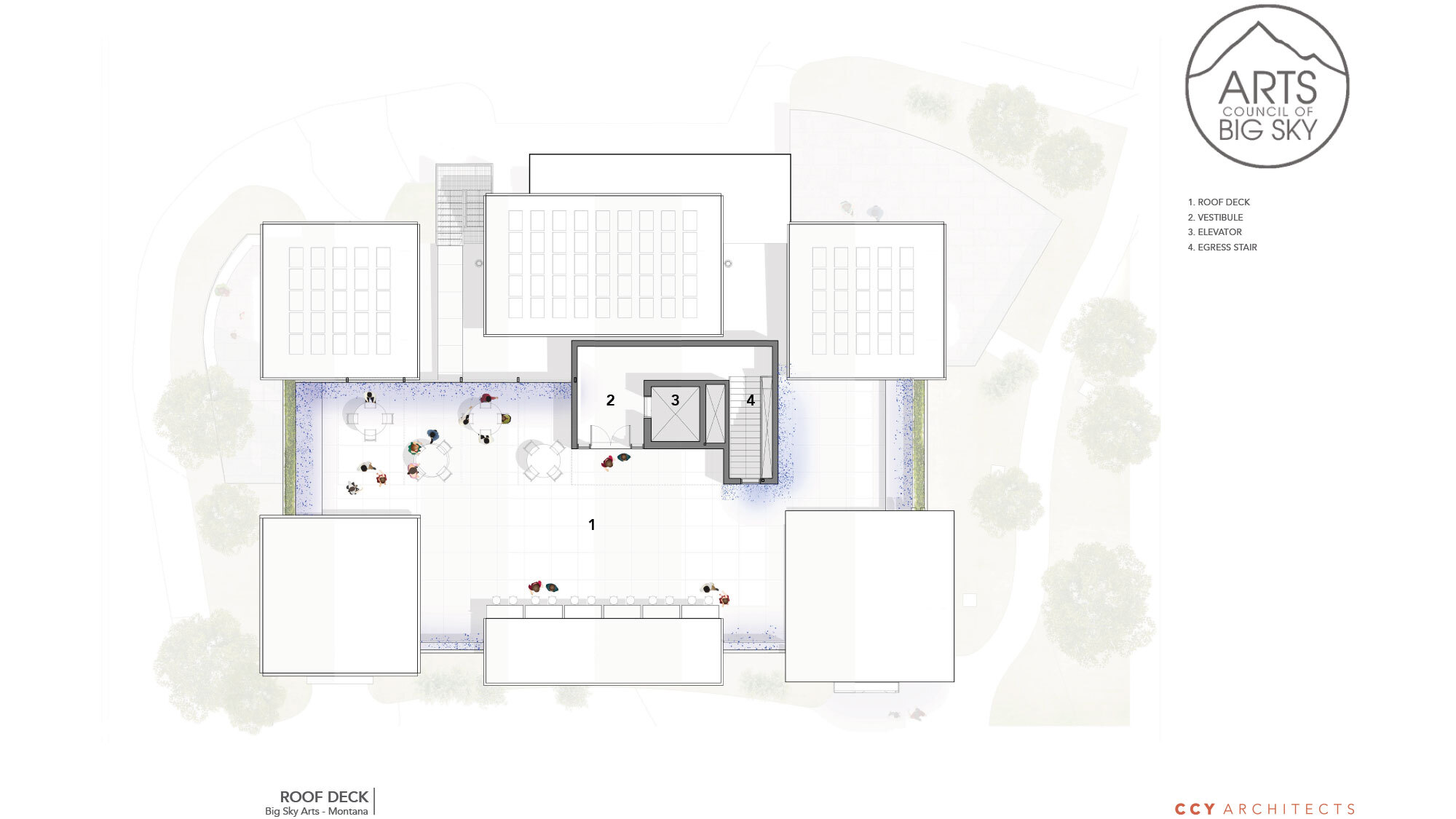 Big Sky Center For The Arts Flor Plan Roof Deck 9 25 26