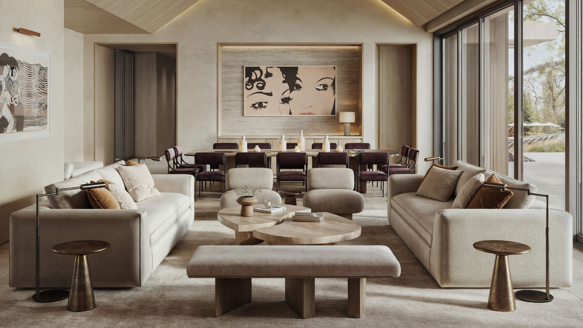 Halden interiors Living Dining