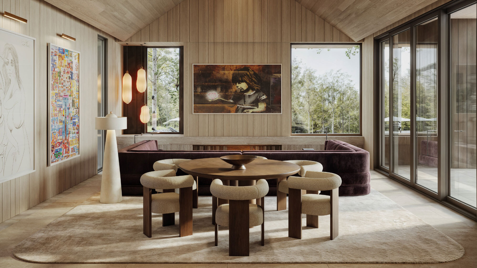 Halden interiors Rec Room