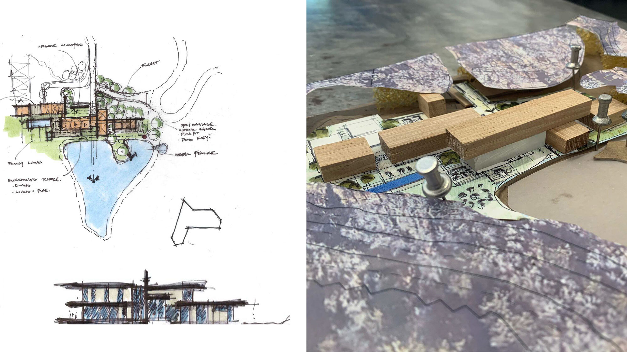 Mariposa West CCY Charette Book model sketches 1