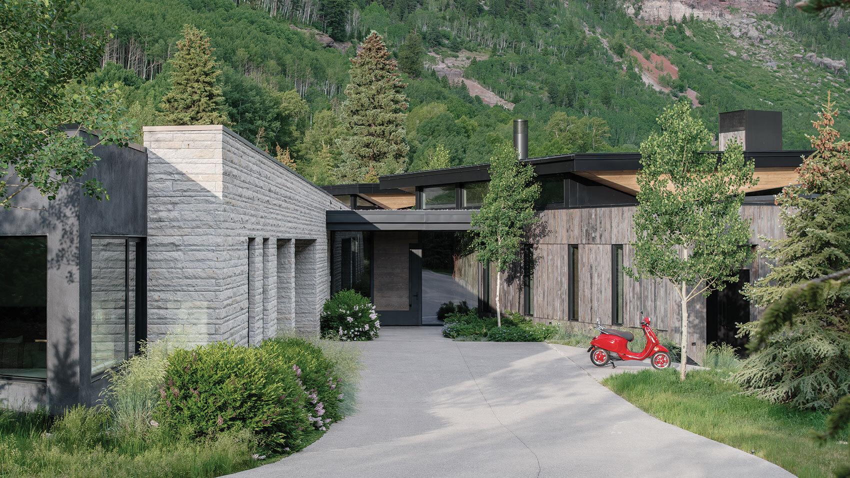CCY Architects Orri Mountain Retreat Approach Daniel Jenkins image thumbnail